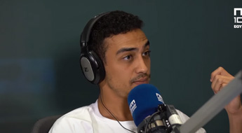 Rising Egyptian star Ahmed Ghozzi on #GoodVibesOnly with Zeinab