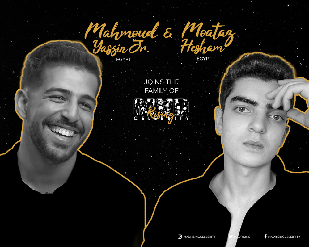 mahmoud yassin jr. and moataz hesham join mad rising celebrity’s clientele